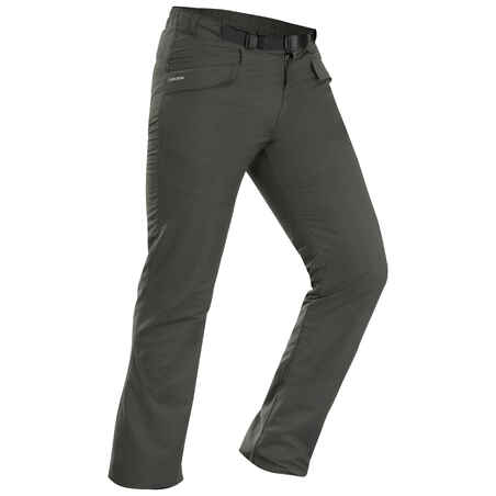 PANTALON CHAUD DÉPERLANT DE RANDONNÉE - SH100 -  HOMME