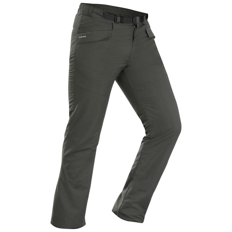 Men's Warm Water-Repellent Hiking Trousers - SH100 ULTRA-WARM 