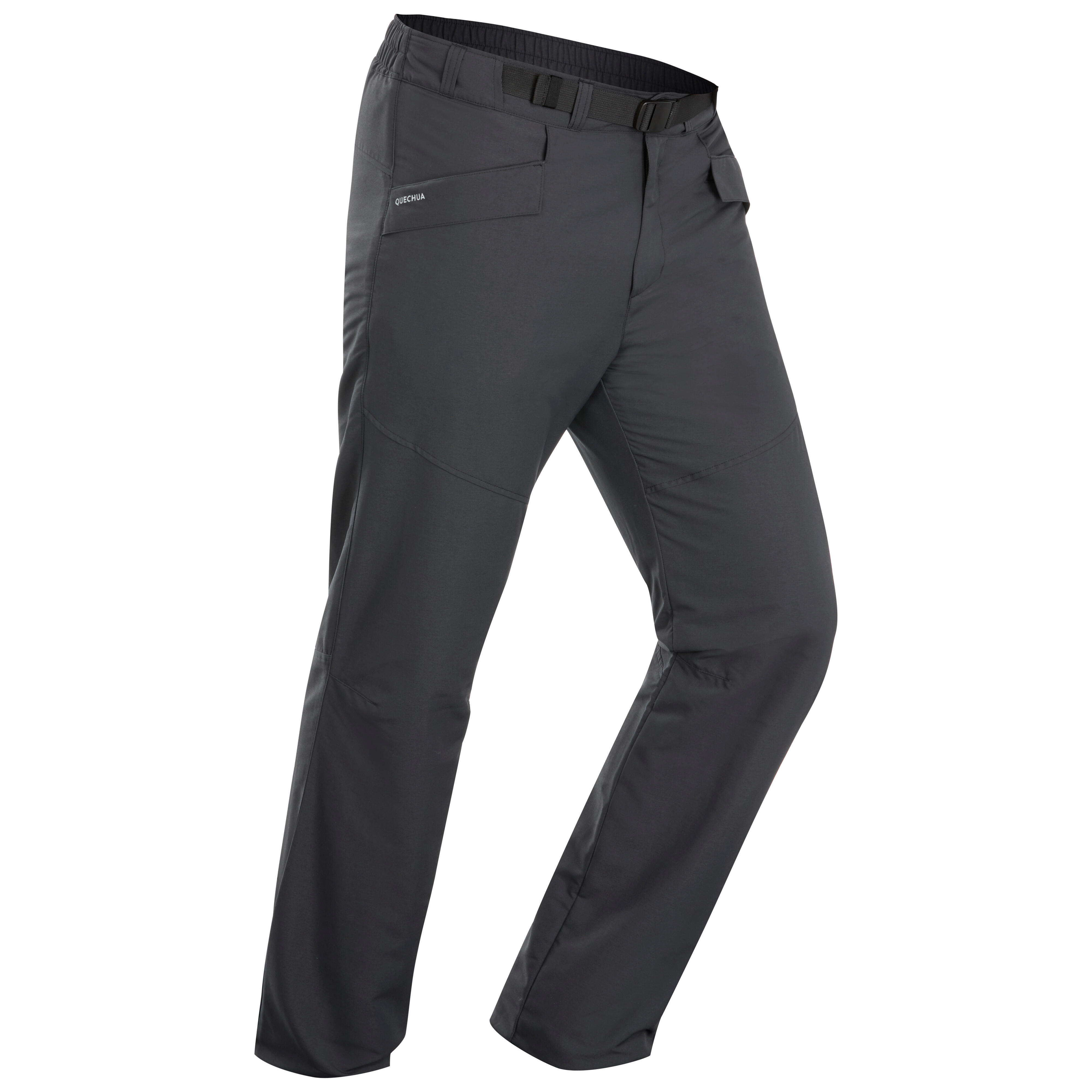 Pantalon chaud homme – SH 100 gris - Gris carbone - Quechua - Décathlon