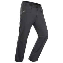 Men’s Warm Water-repellent Hiking Trousers  SH100 