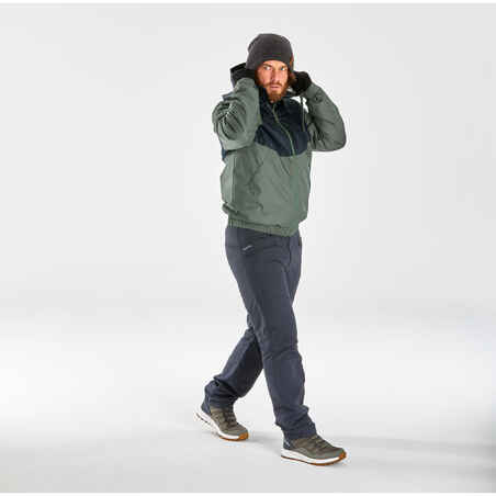 Men’s hiking waterproof winter jacket - SH100 -5°C