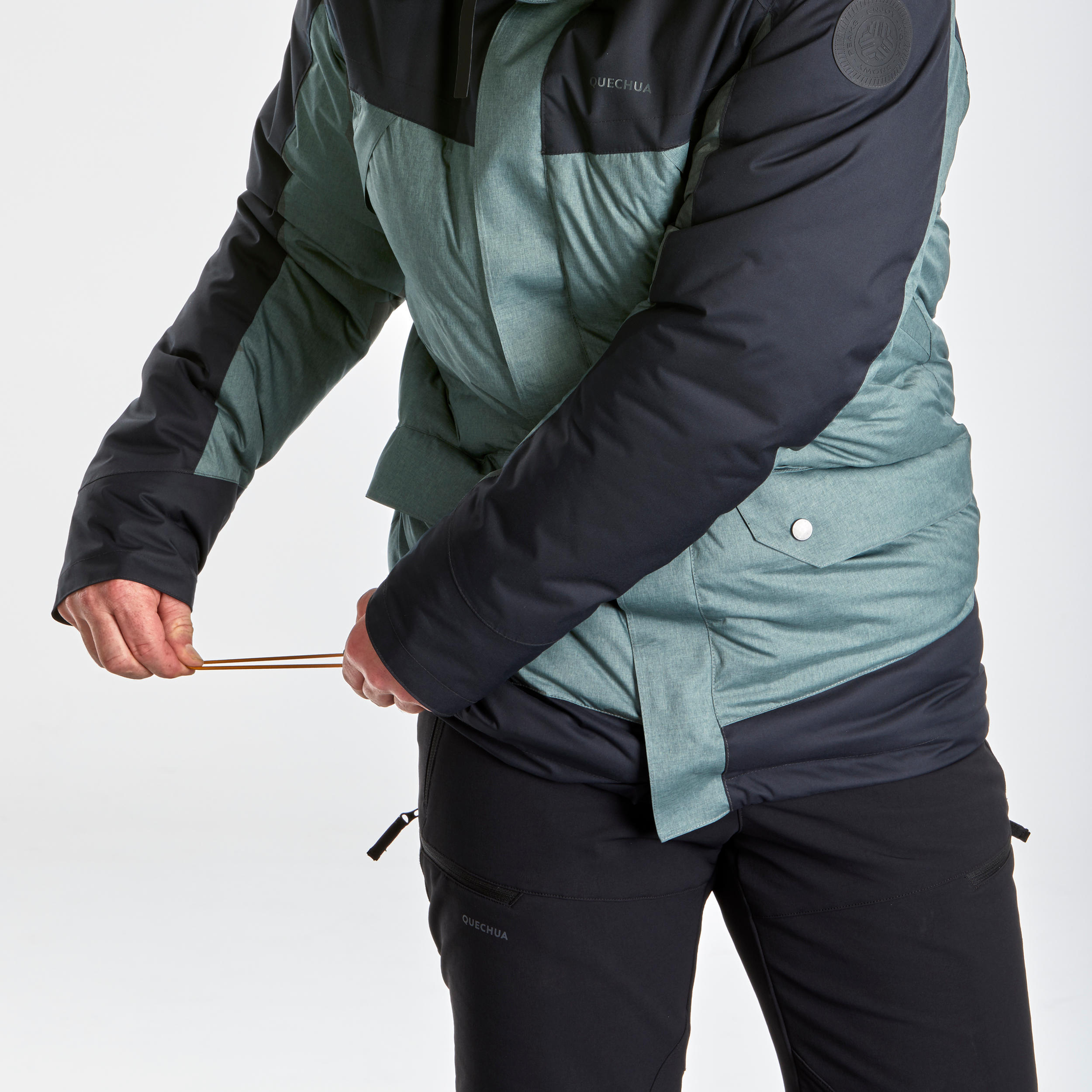 Men’s Warm and Waterproof Light Snow Hiking Parka - SH500 X-WARM. 9/13