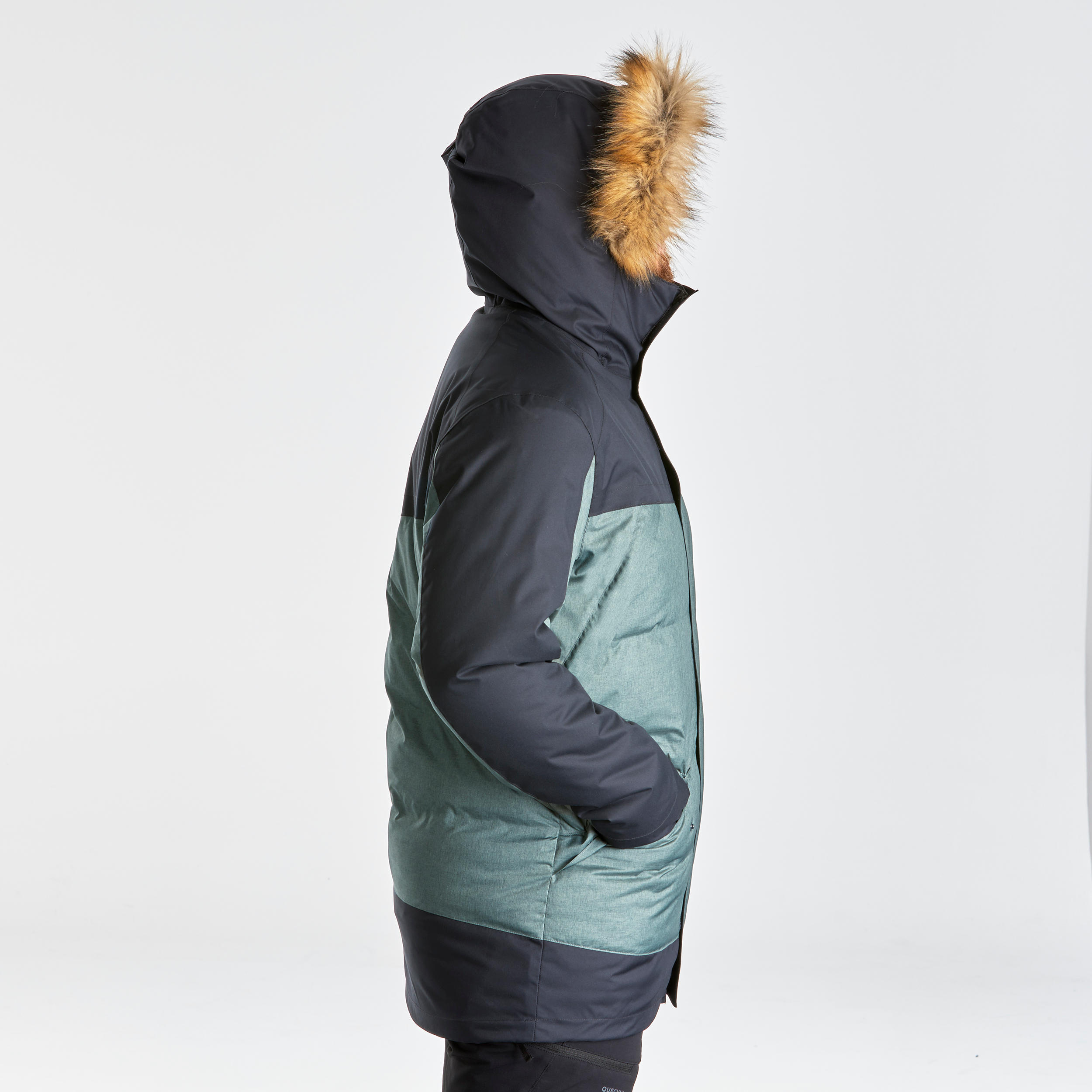 Men’s Warm and Waterproof Light Snow Hiking Parka - SH500 X-WARM. 3/13