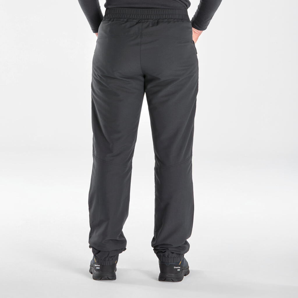 Men’s Warm Water-repellent Hiking Trousers  SH100 