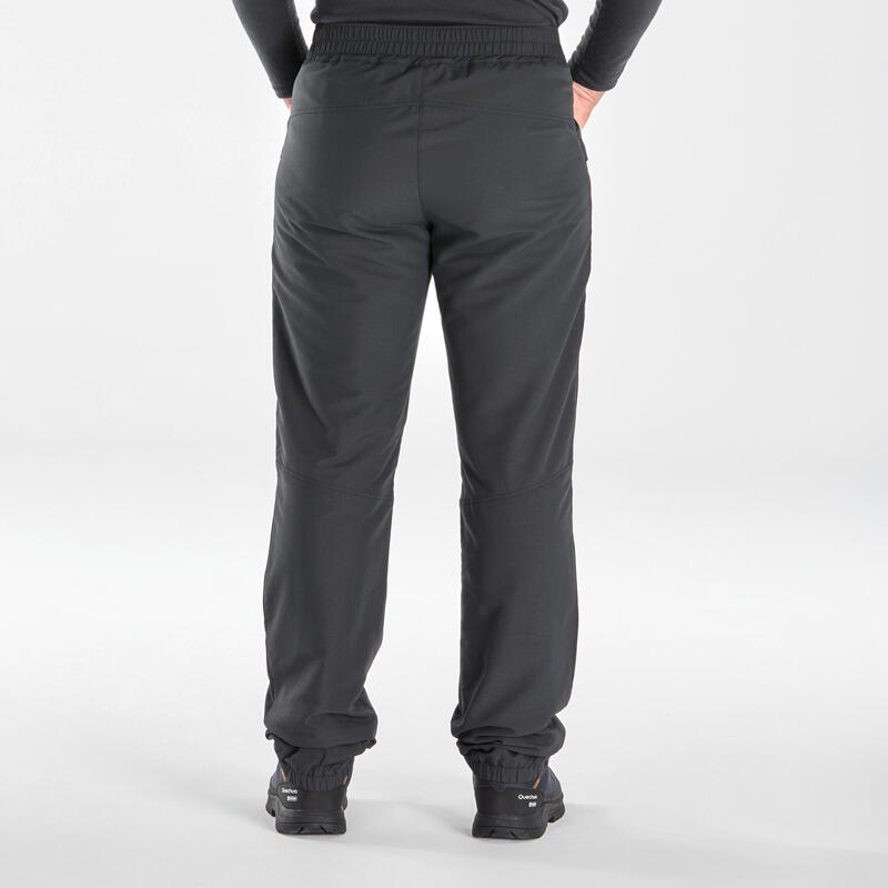 Pantaloni trekking uomo SH100 grigi