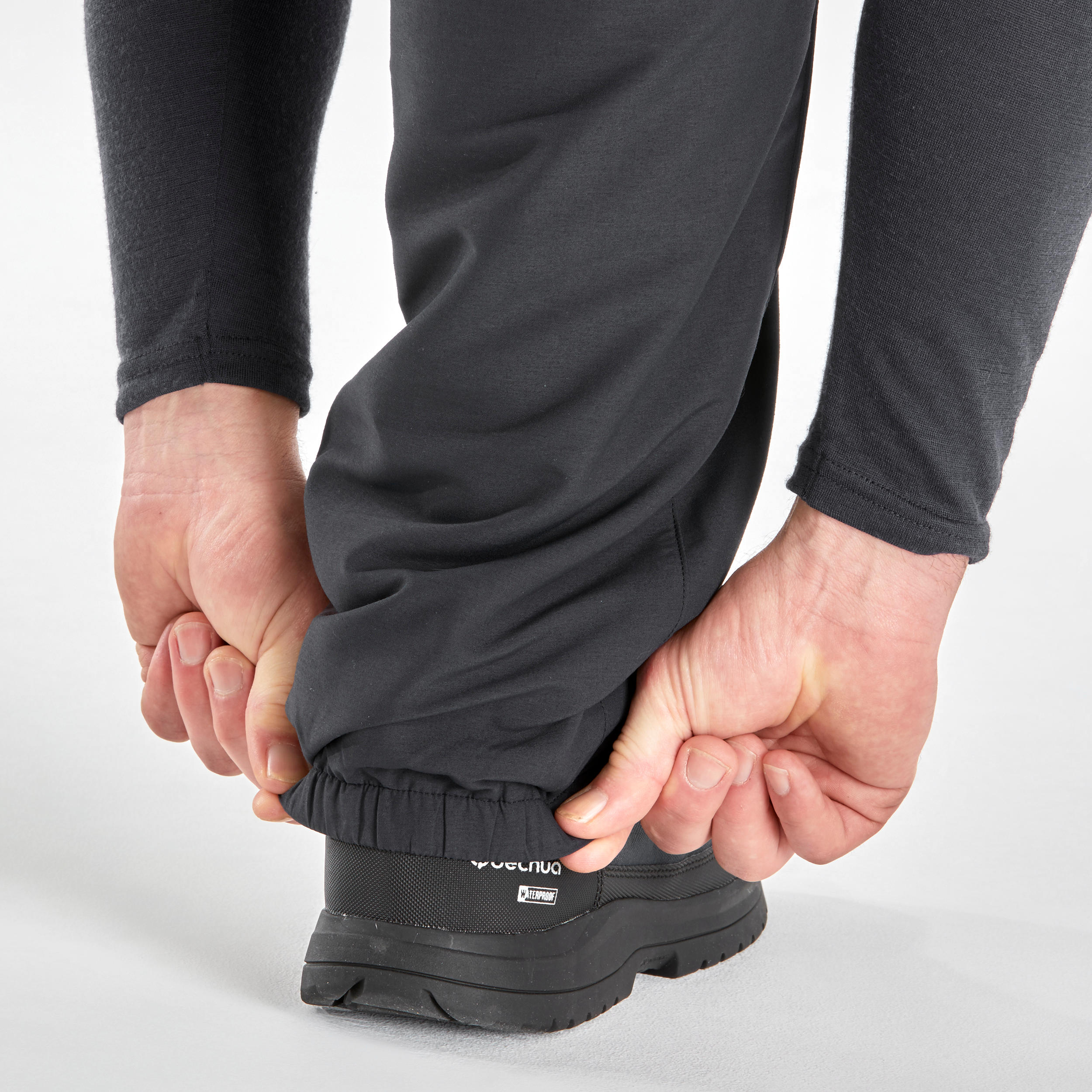 Hunting Gear Fleece Lined Khaki Pants Men Men's Snow Ski Hiking