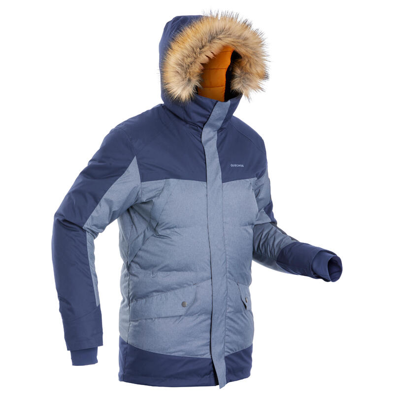 Parka light warm turystyczna WTP - SH500 x-warm - męska