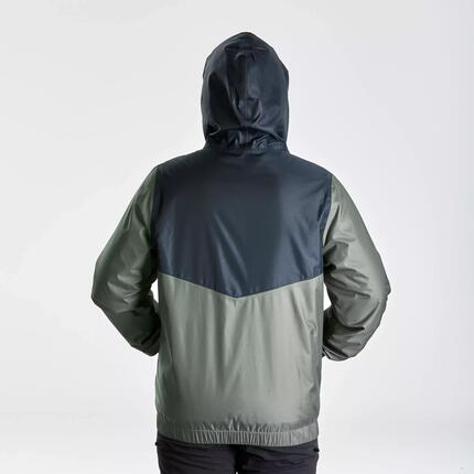 Winterjacke Herren -5 °C wasserdicht wandern - NH100 grün