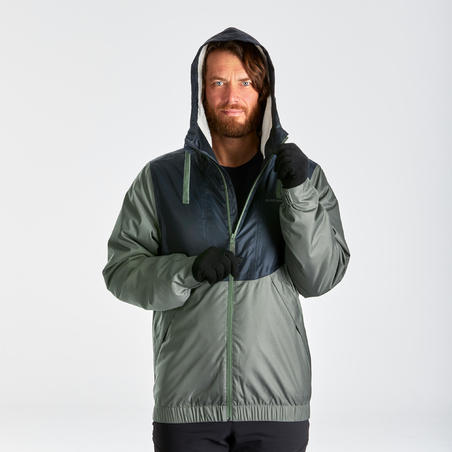 Куртка чоловіча SH100 WARM для зимового туризму водонепроникна -5°C