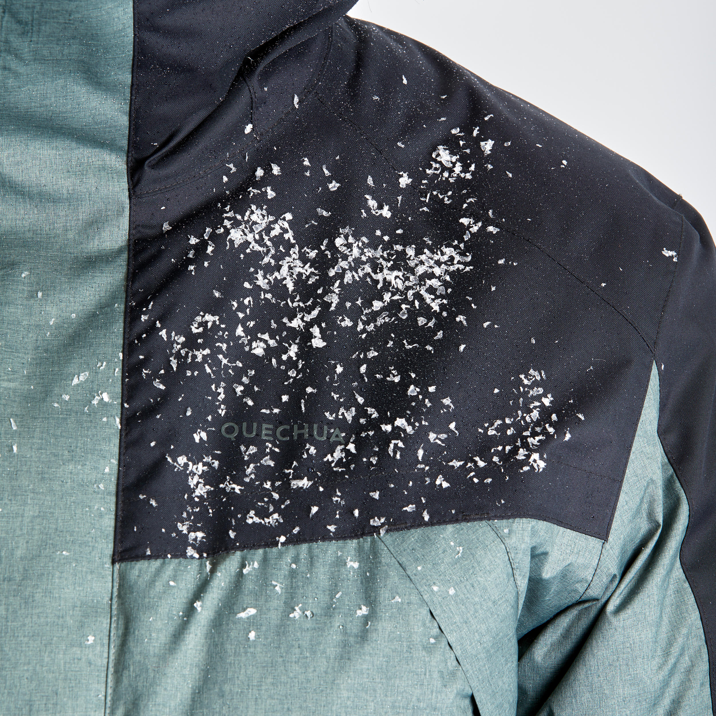 Men’s Warm and Waterproof Light Snow Hiking Parka - SH500 X-WARM. 6/13
