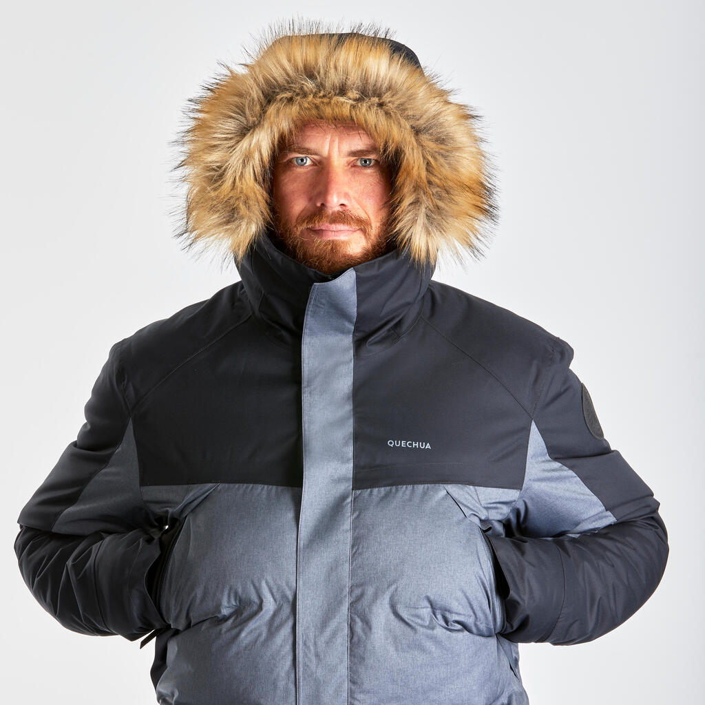 Men's Waterproof Light Parka - Grey