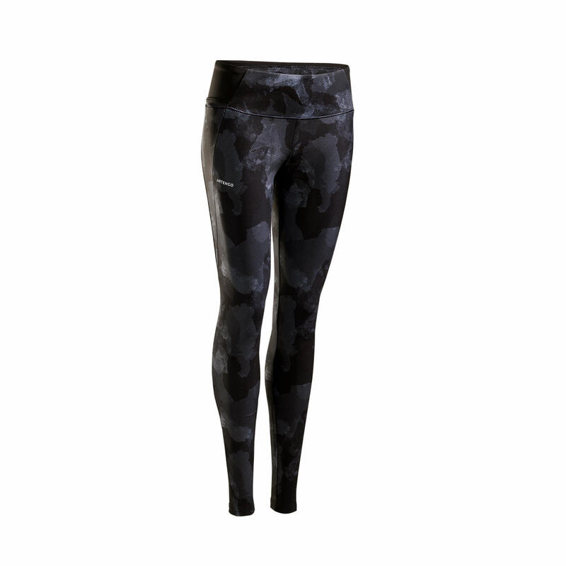 Legginsy do tenisa damskie dry Artengo Hip Ball