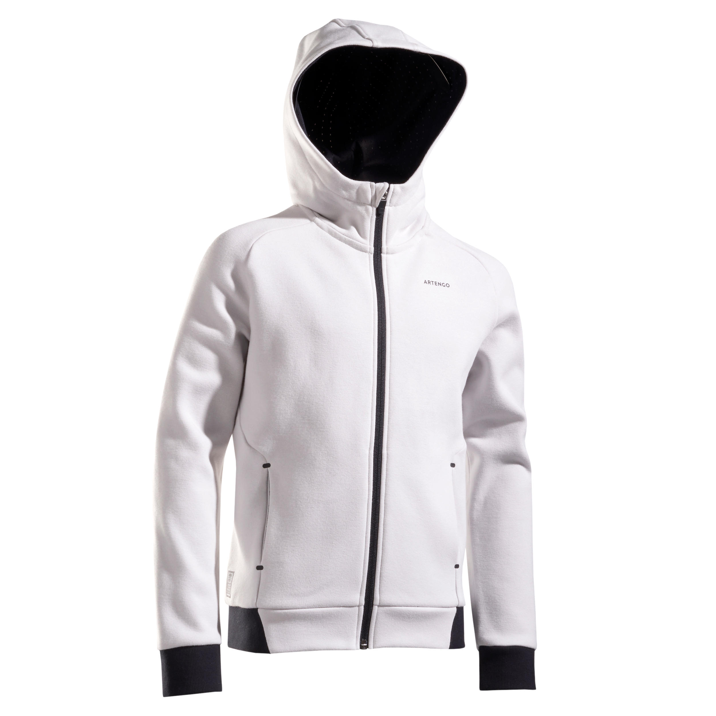 Boys' Tennis Thermal Jacket - Grey 2/8