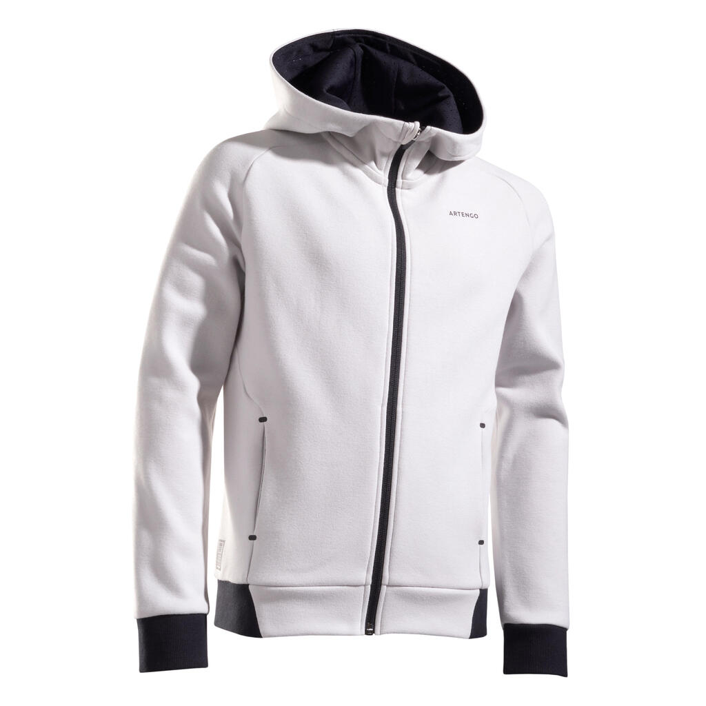 Veste thermique tennis garçon gris