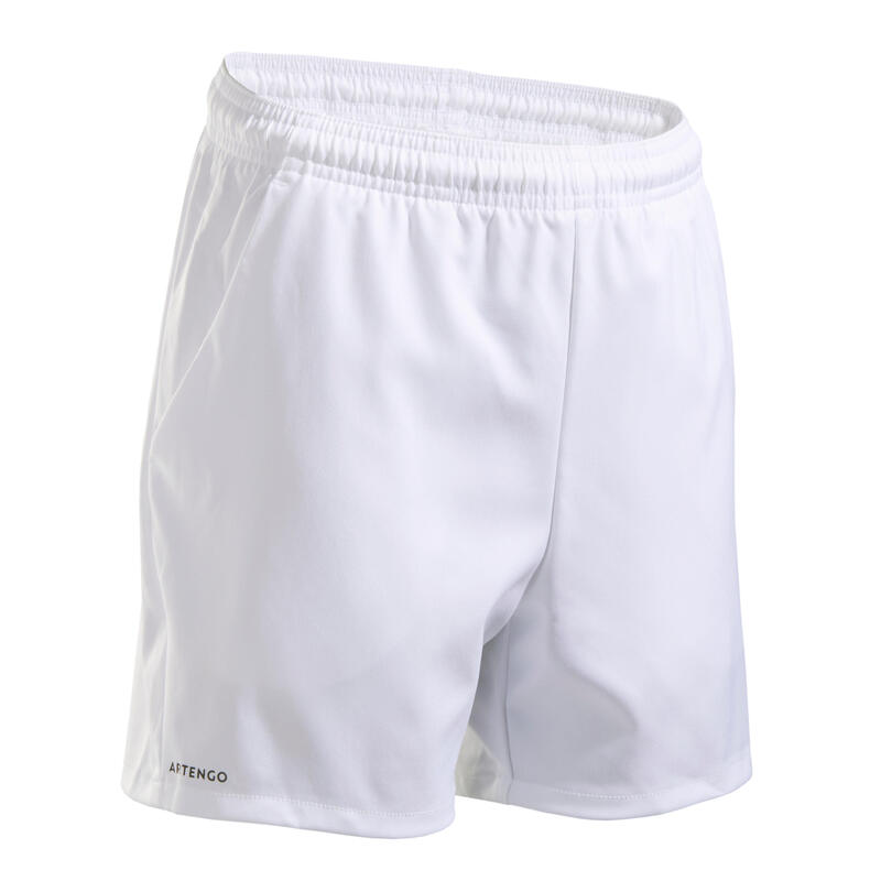 Pantalon corto de tenis Niño Artengo TSH100 blanco Decathlon