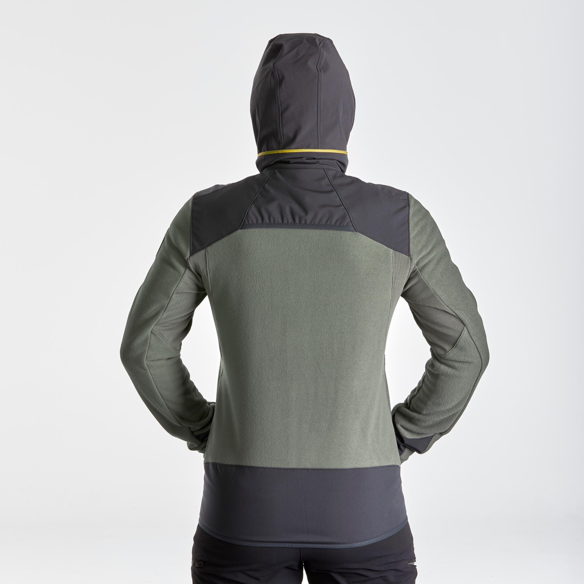 Warm hiking fleece jacket - SH500 X-WARM - men