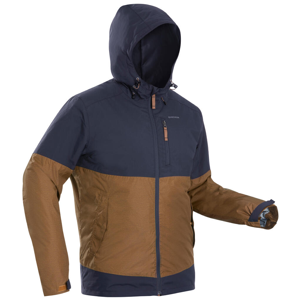 Men’s Warm Waterproof Snow Hiking Jacket - SH100 X-WARM.
 