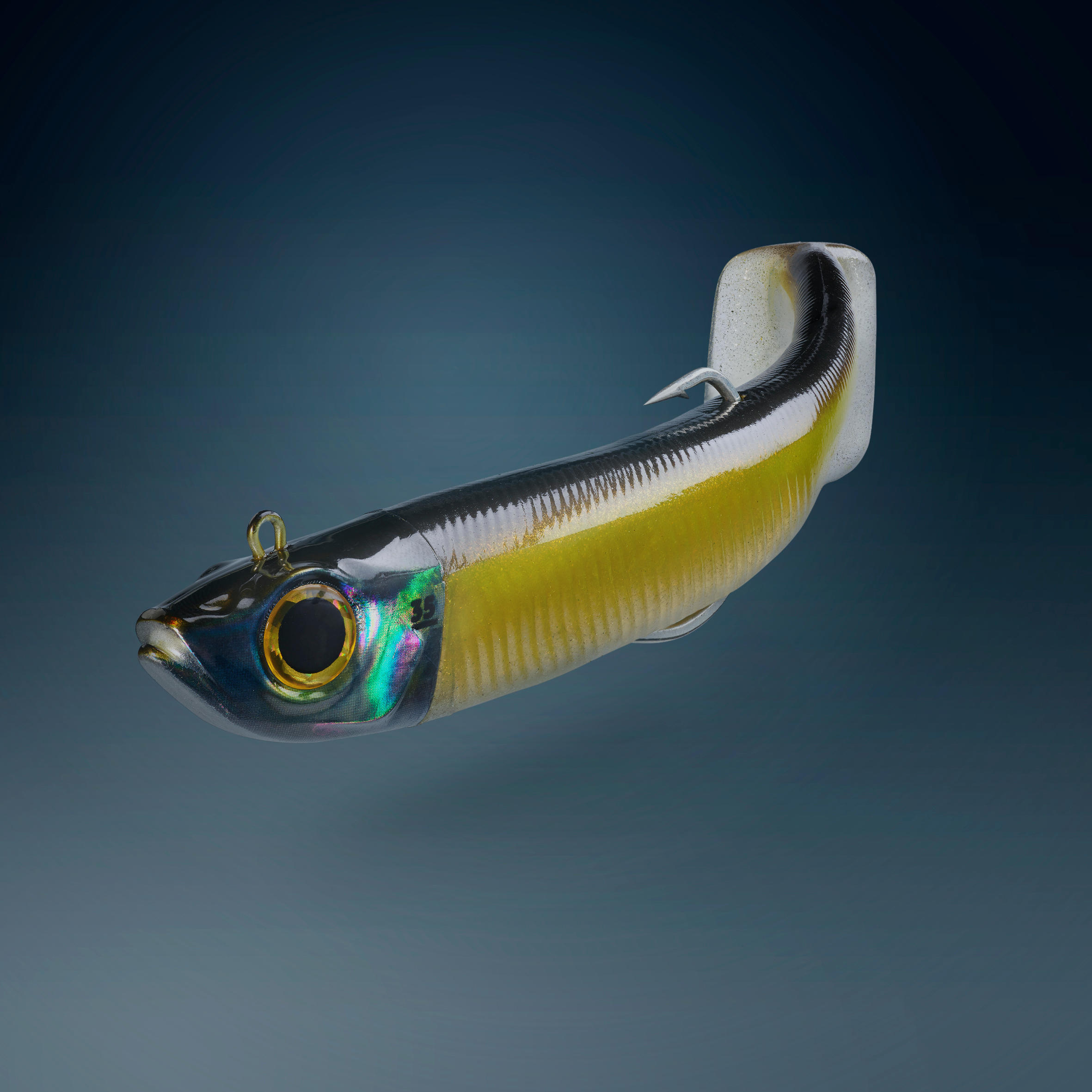 Kit Señuelos Flexibles Pesca Mar Ancho 150 Ayu Shad Tejano Anchoa 35 g 3/4