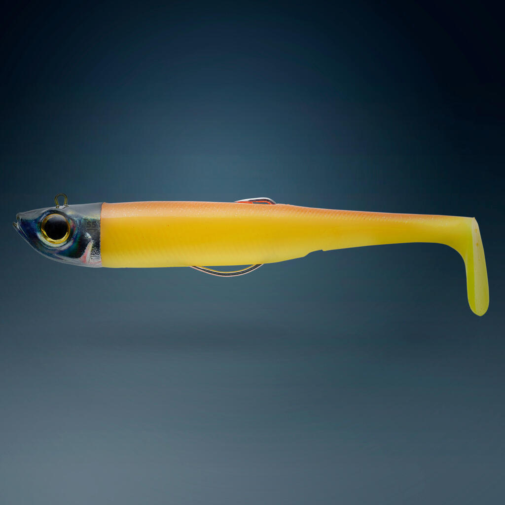 Sea fishing supple lures Texas anchovy shad KIT ANCHO 150 35 g - Ayu