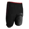 Adult 3-in-1 Football Shorts Traxium - Black/Red