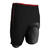Short de football adulte 3 en 1 TRAXIUM noir et rouge