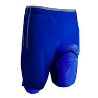 Adult 3-in-1 Football Shorts Traxium - Blue