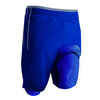 Futbalové šortky TRAXIUM 3 v 1 pre dospelých modré