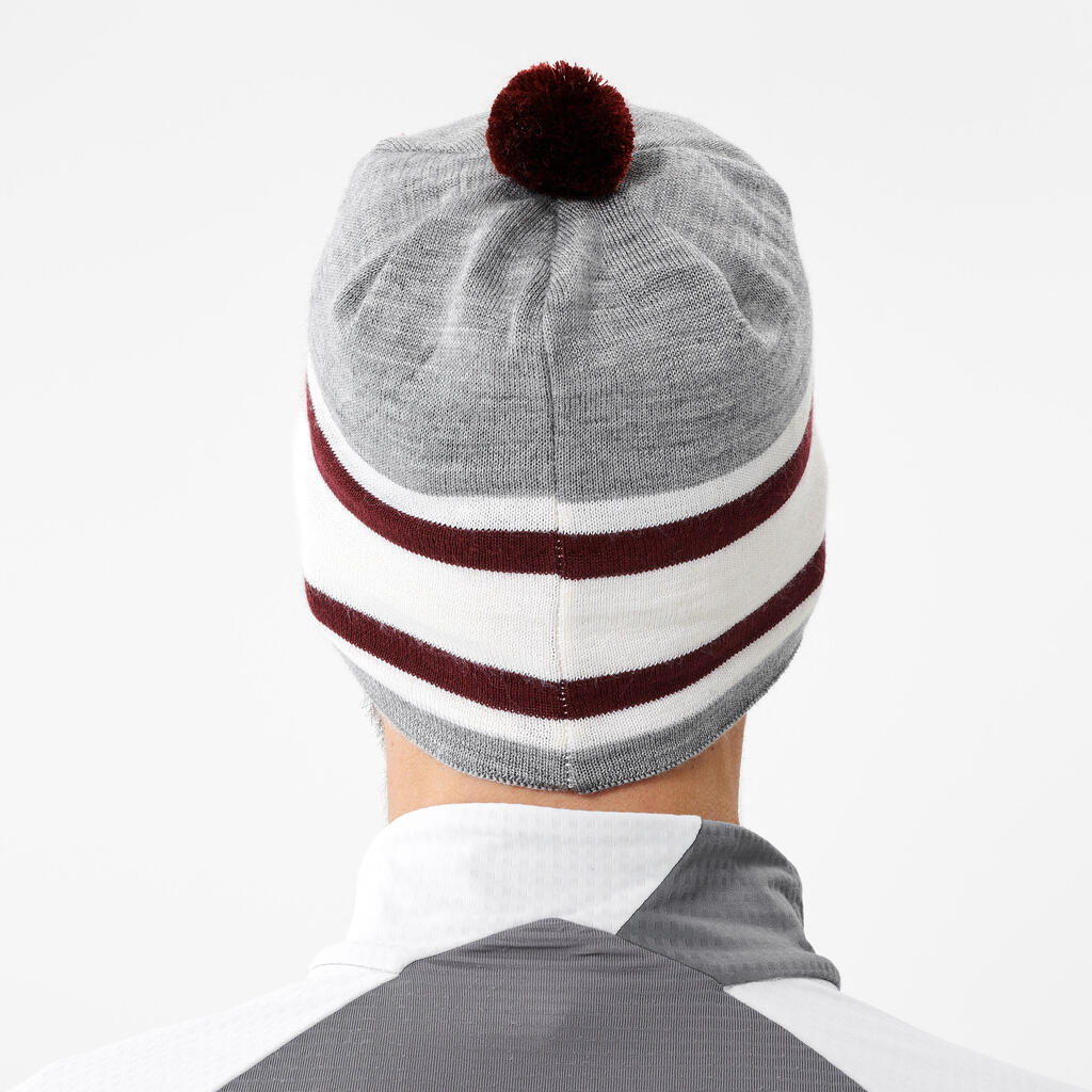 Adult Cross-Country Ski Hat - Grey