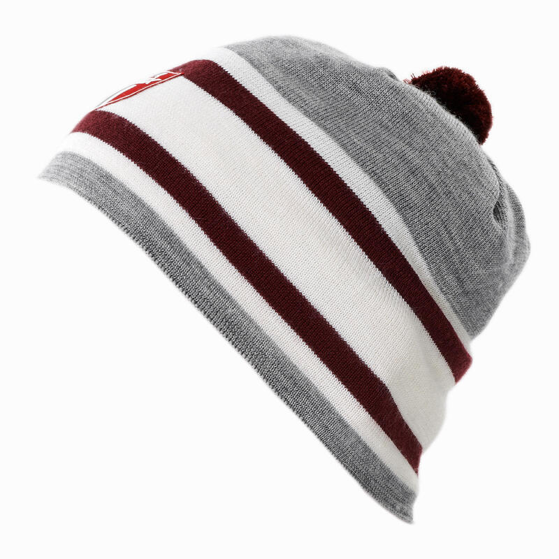 Bonnet de ski de fond gris - adulte