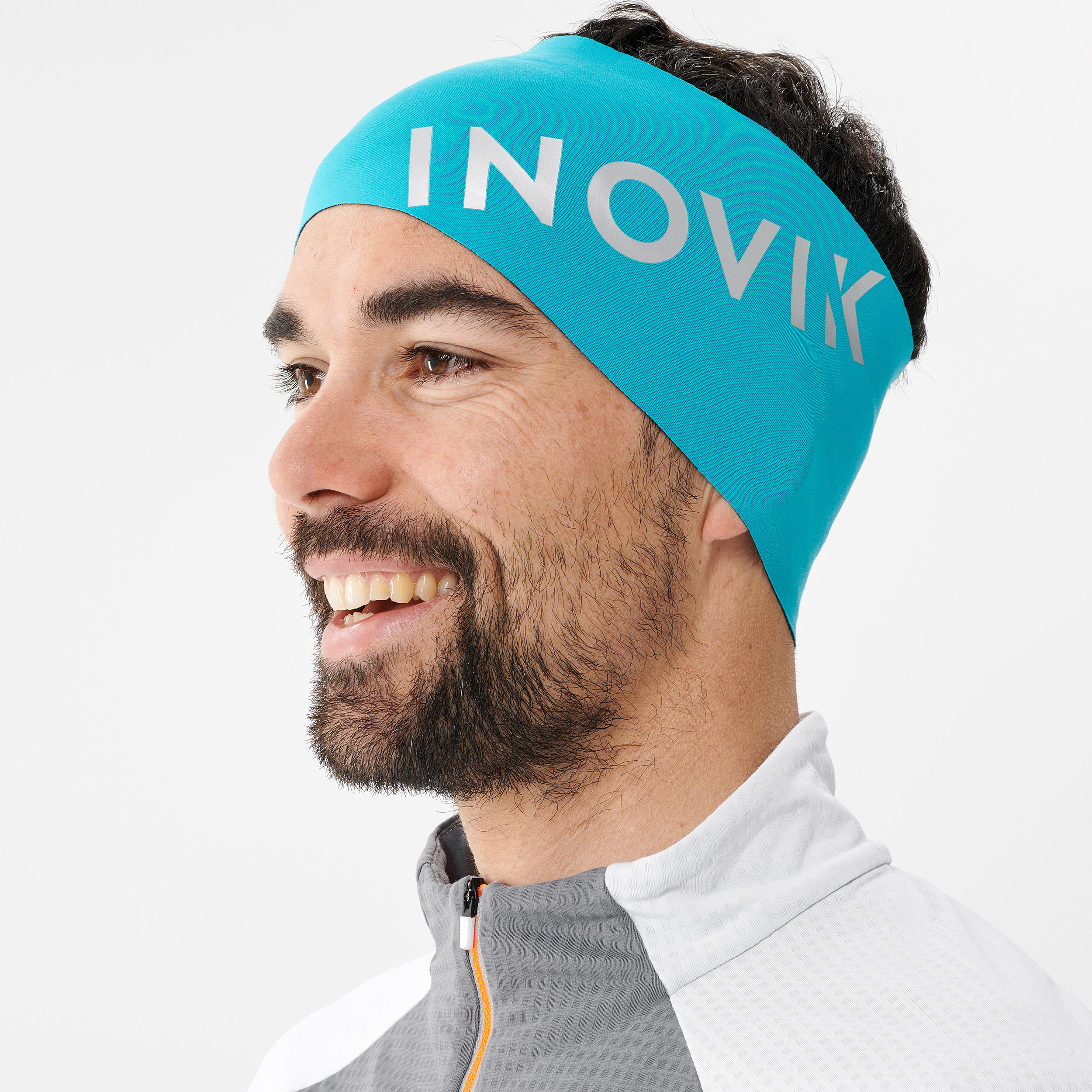 ADULT CROSS-COUNTRY SKIING HEADBAND - 500 - TURQUOISE 5/8