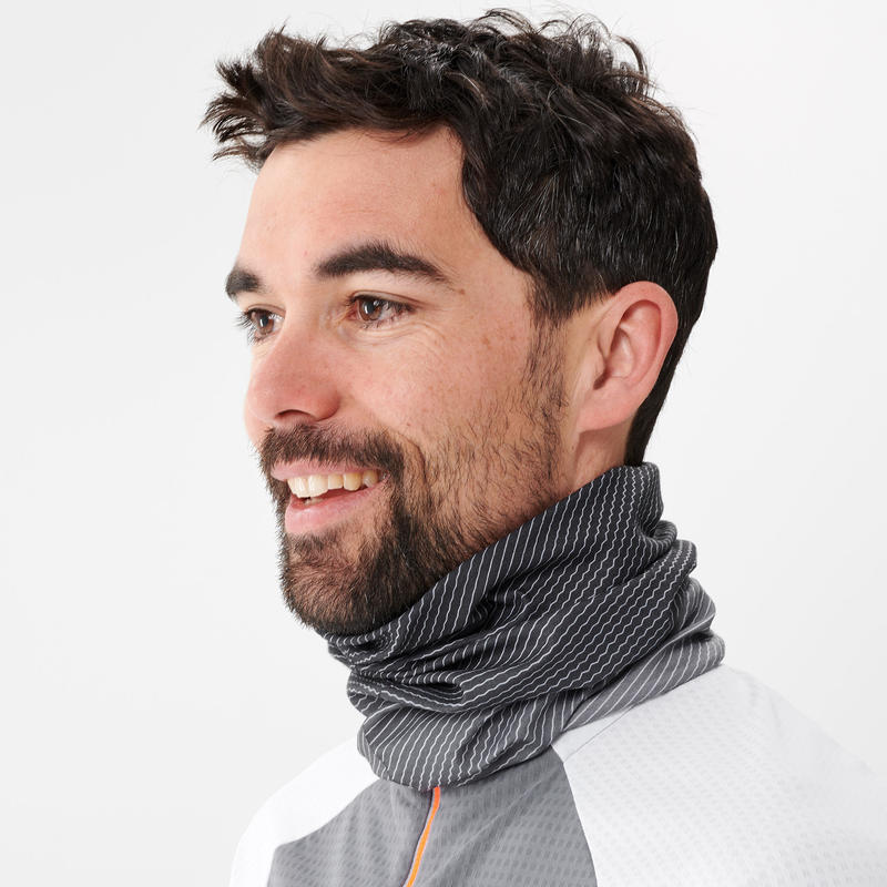 Crosscountry Skiing Tube Scarf Grey Decathlon