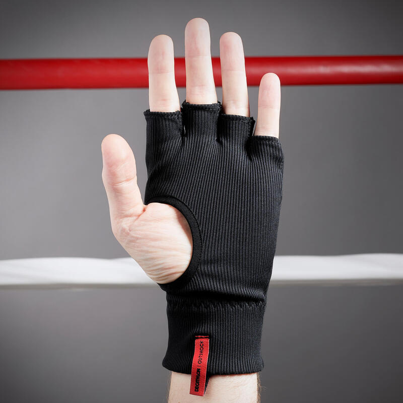 Mitones guantes interiores de boxeo Outshock 100