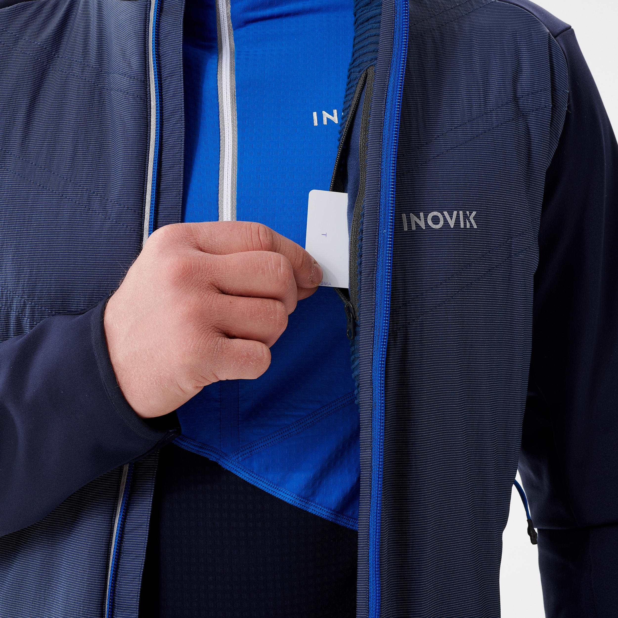 MEN’S Cross-Country Ski Jacket - XC S Jacket 550 - Navy Blue 9/9