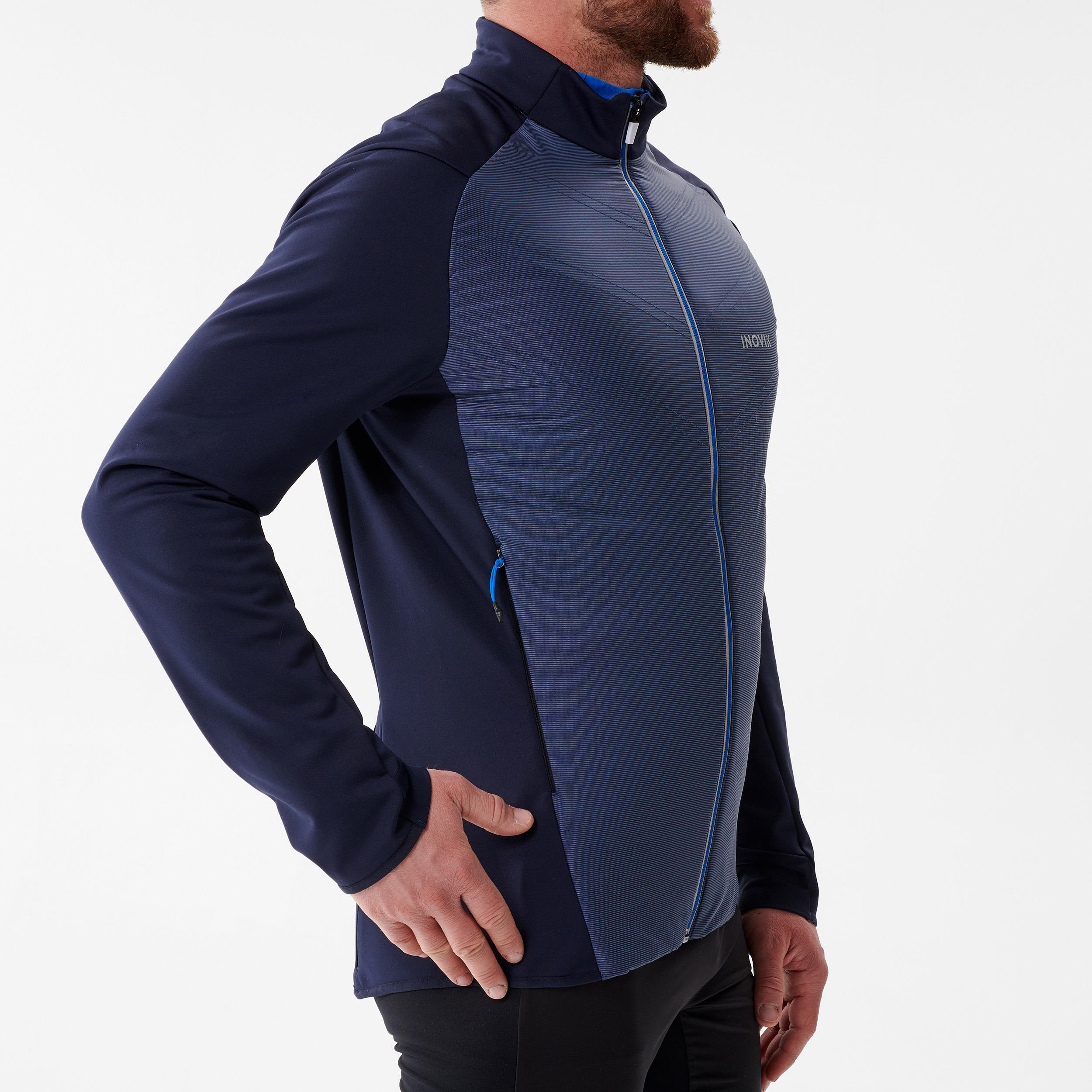MEN’S Cross-Country Ski Jacket - XC S Jacket 550 - Navy Blue 5/9