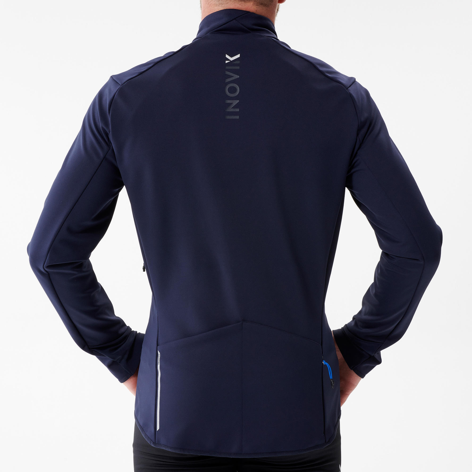 MEN’S Cross-Country Ski Jacket - XC S Jacket 550 - Navy Blue 4/9