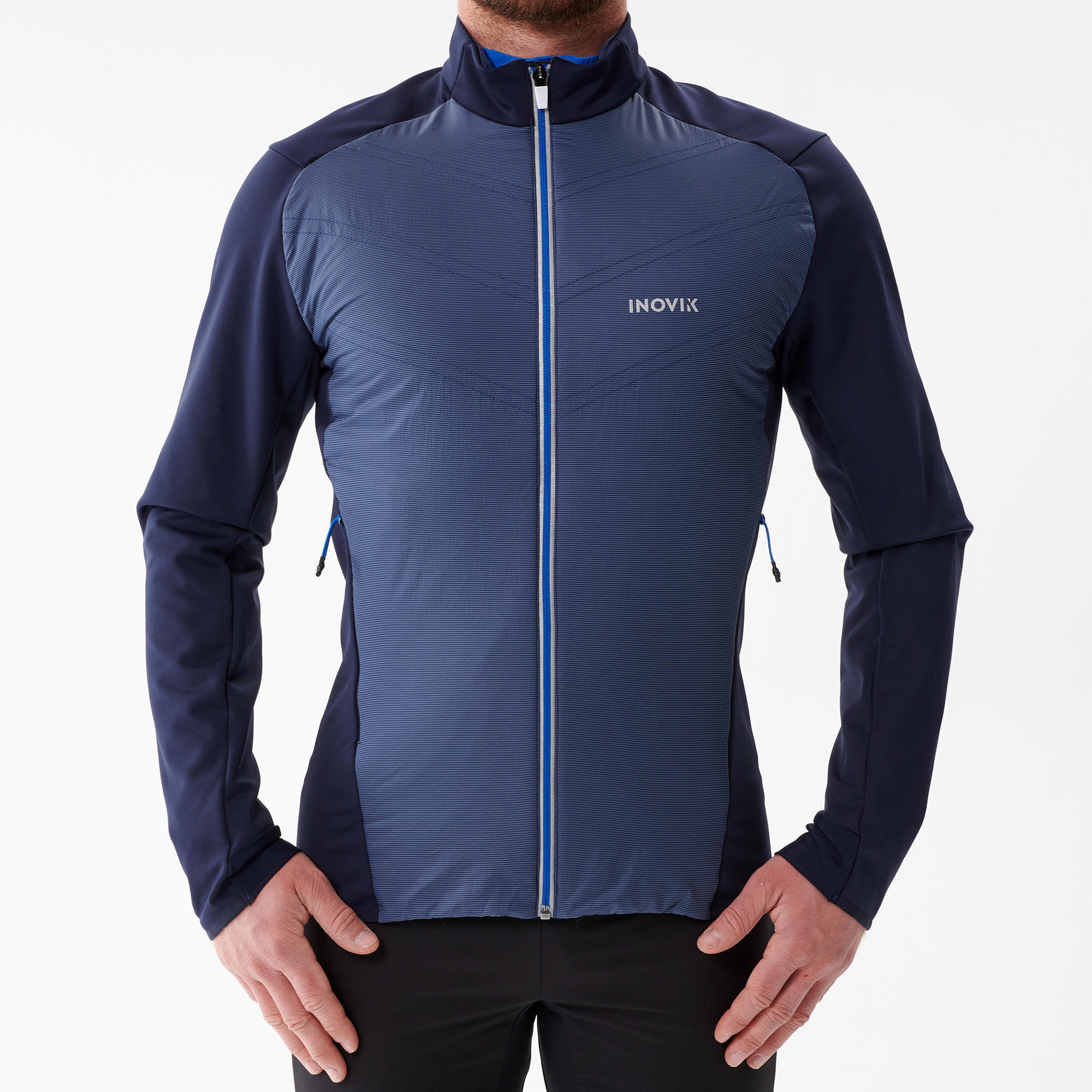 MEN’S Cross-Country Ski Jacket - XC S Jacket 550 - Navy Blue 2/9