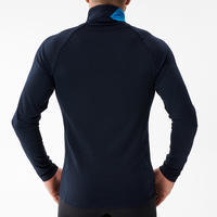 Plavo-crna muška majica za kros-kantri skijanje XC S T-S W 100
