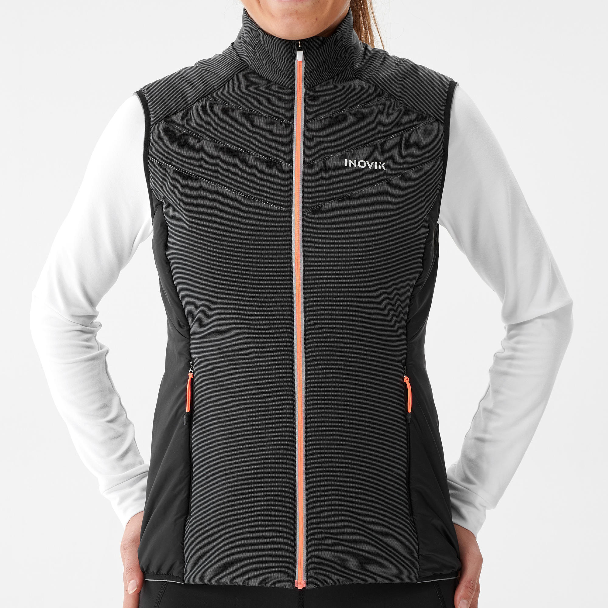 Women’s Warm Cross-Country Ski Gilet XC S Gilet 100 2/8