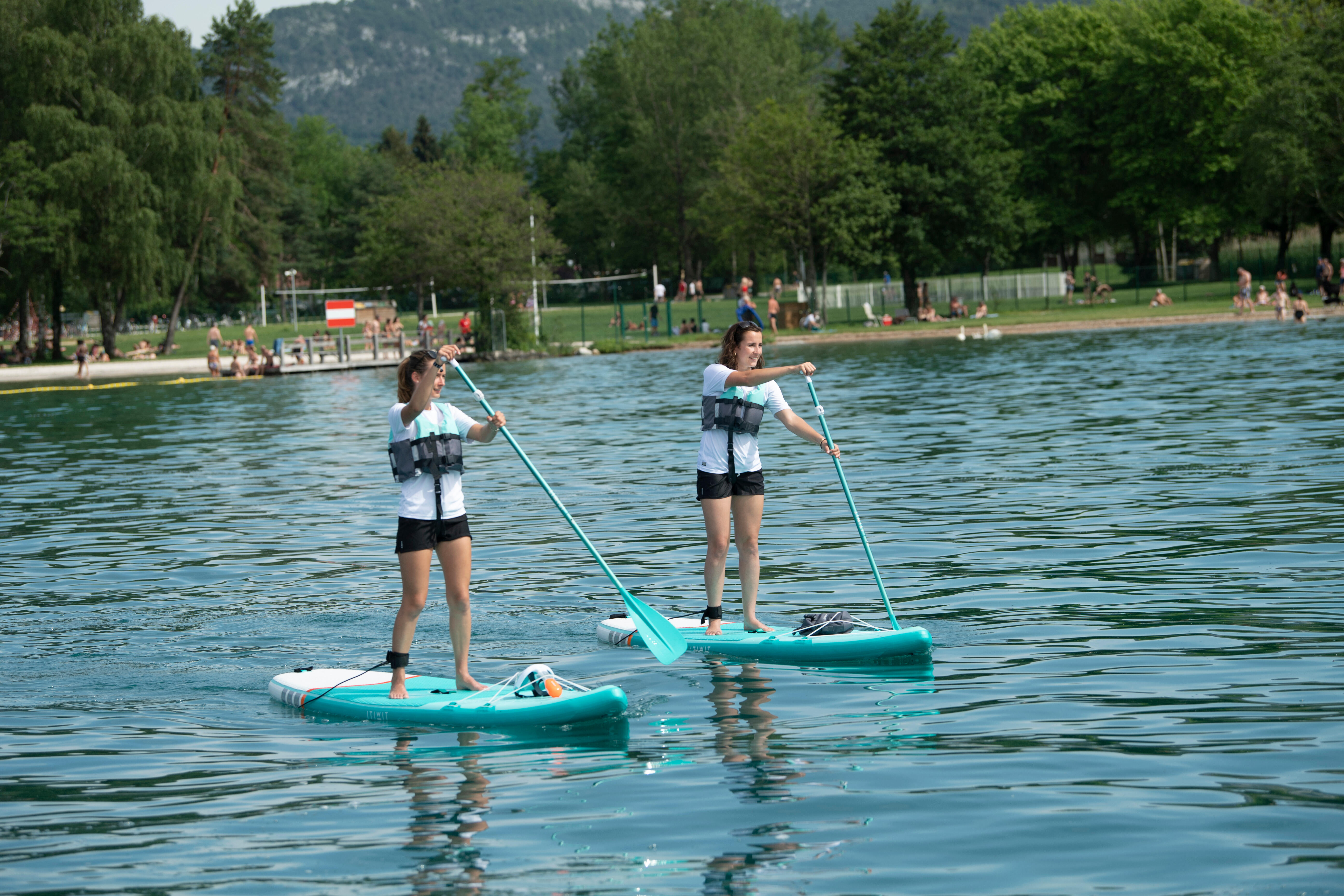 10’ Inflatable Paddle Board - X 100 Green - ITIWIT