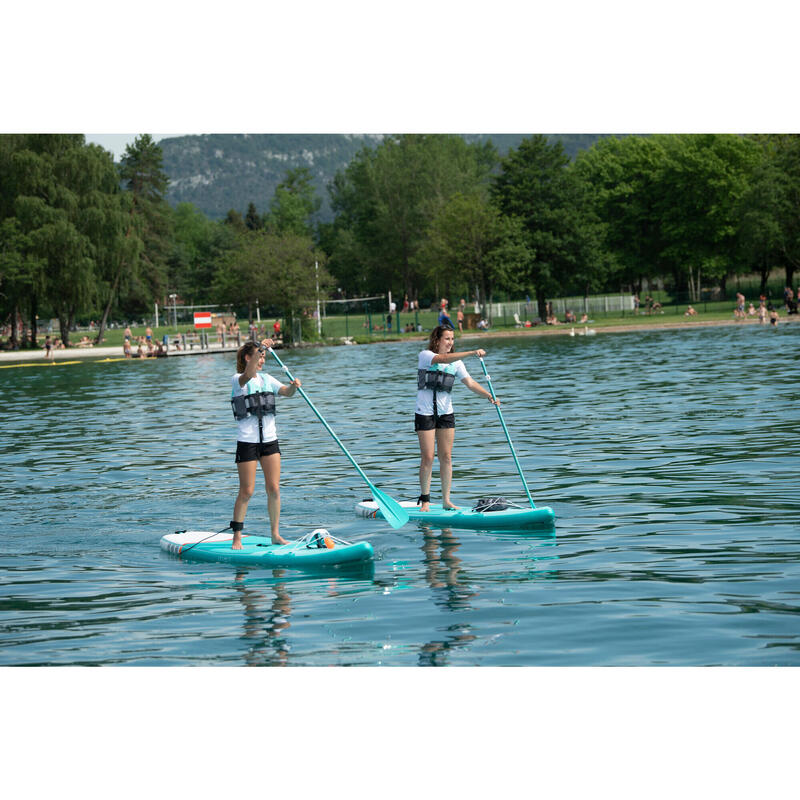 STAND UP PADDLE GONFLABLE DEBUTANT 10 PIEDS VERT