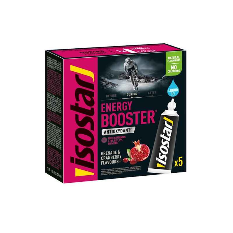 Energy Booster High Energy Gel 5x20g Cranberry/Grenadine Decathlon