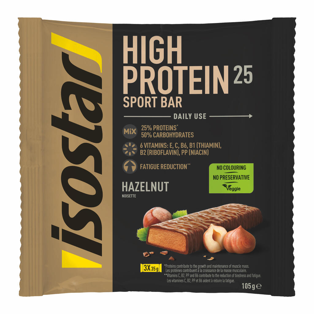 Protein Bar High Protein Hazelnut - 3 x 35 g