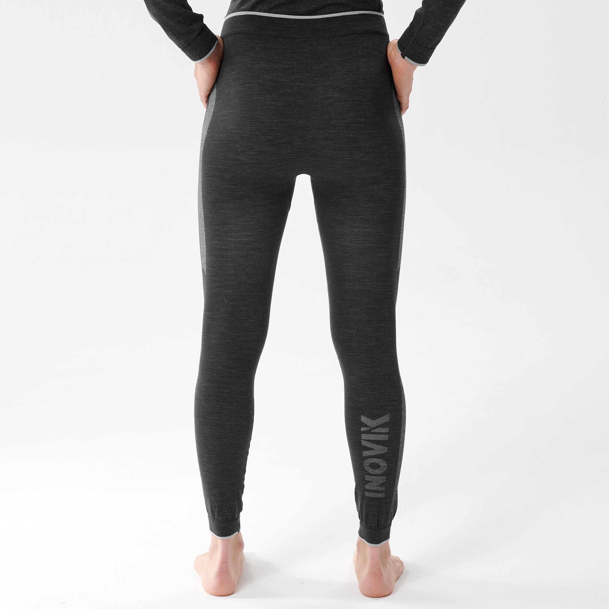 Pantaloni termici lana merinos sci di fondo donna XC S 500 grigi INOVIK |  DECATHLON