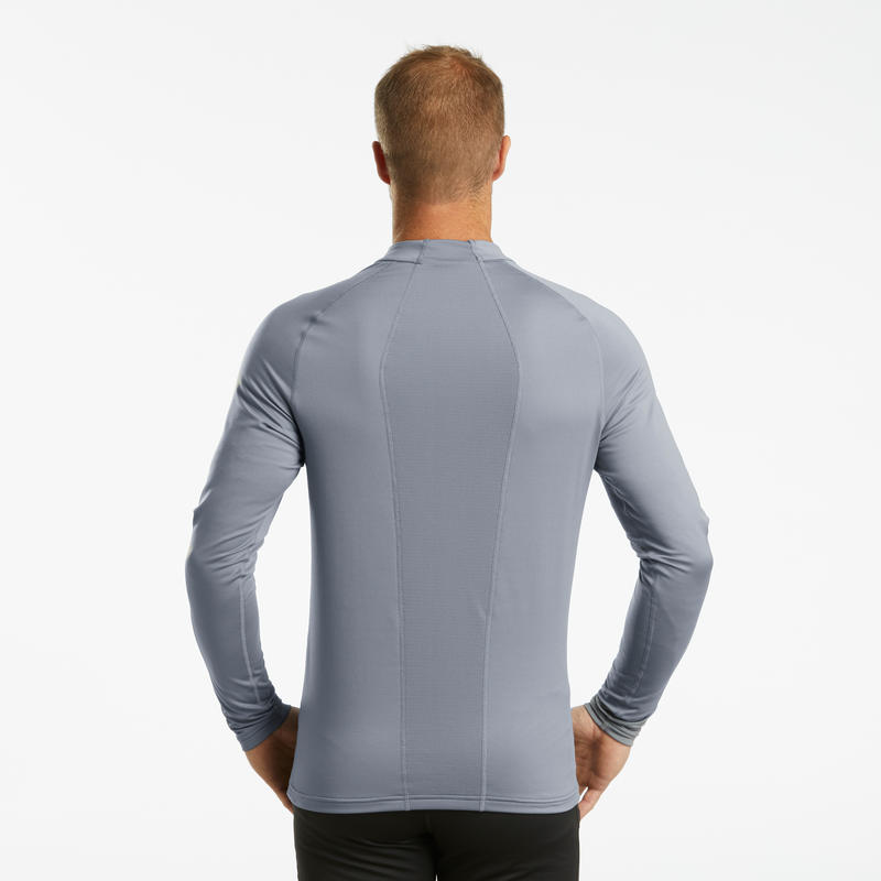 Men's skiing base layer Top BL 500 - grey - Decathlon