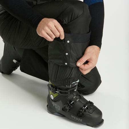 Crne muške pantalone za skijanje 180