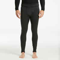 Men's Ski Base Layer Bottoms - BL 500 - Black