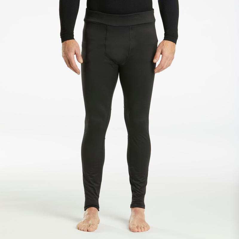 Men's Ski Base Layer Bottoms BL 500 Black Decathlon