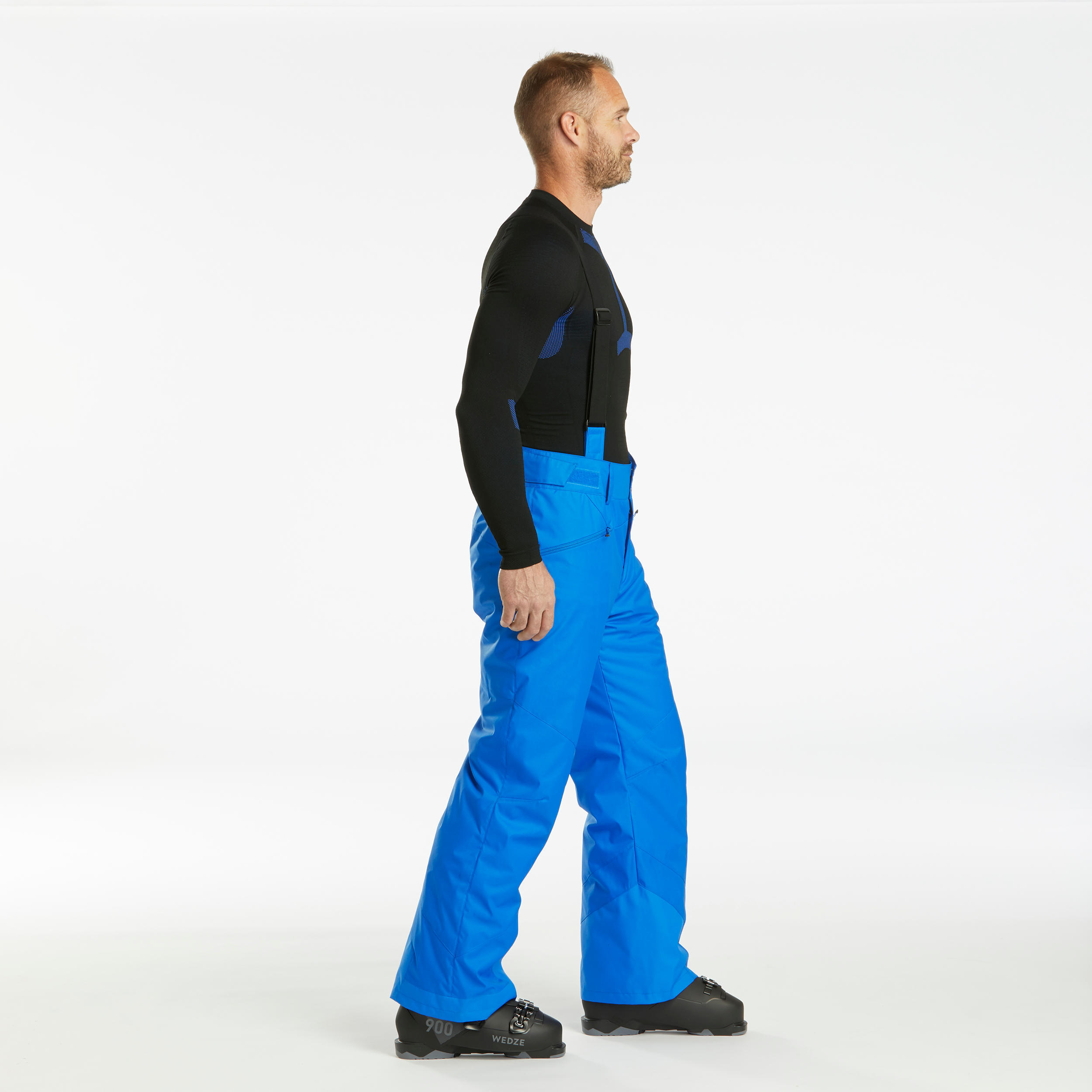 MEN’S WARM SKI TROUSERS - 180 BLUE 10/12