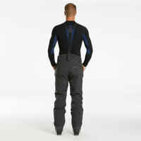 Men's Warm Ski Trousers - 580 - Dark Grey