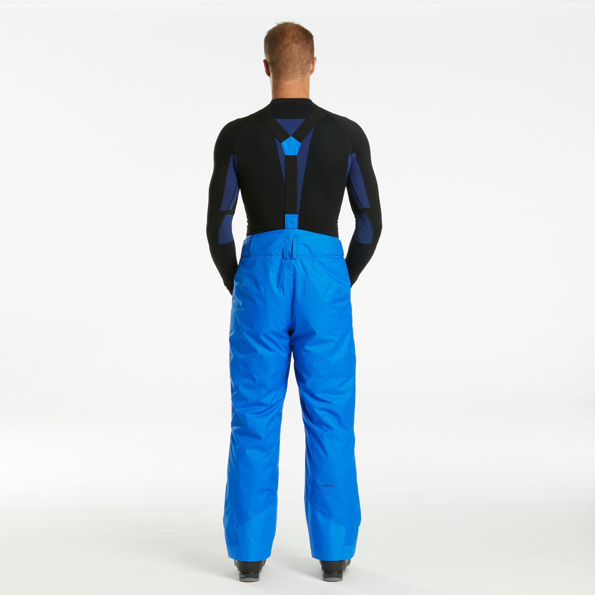 MEN’S WARM SKI TROUSERS - 180 BLUE 7/12